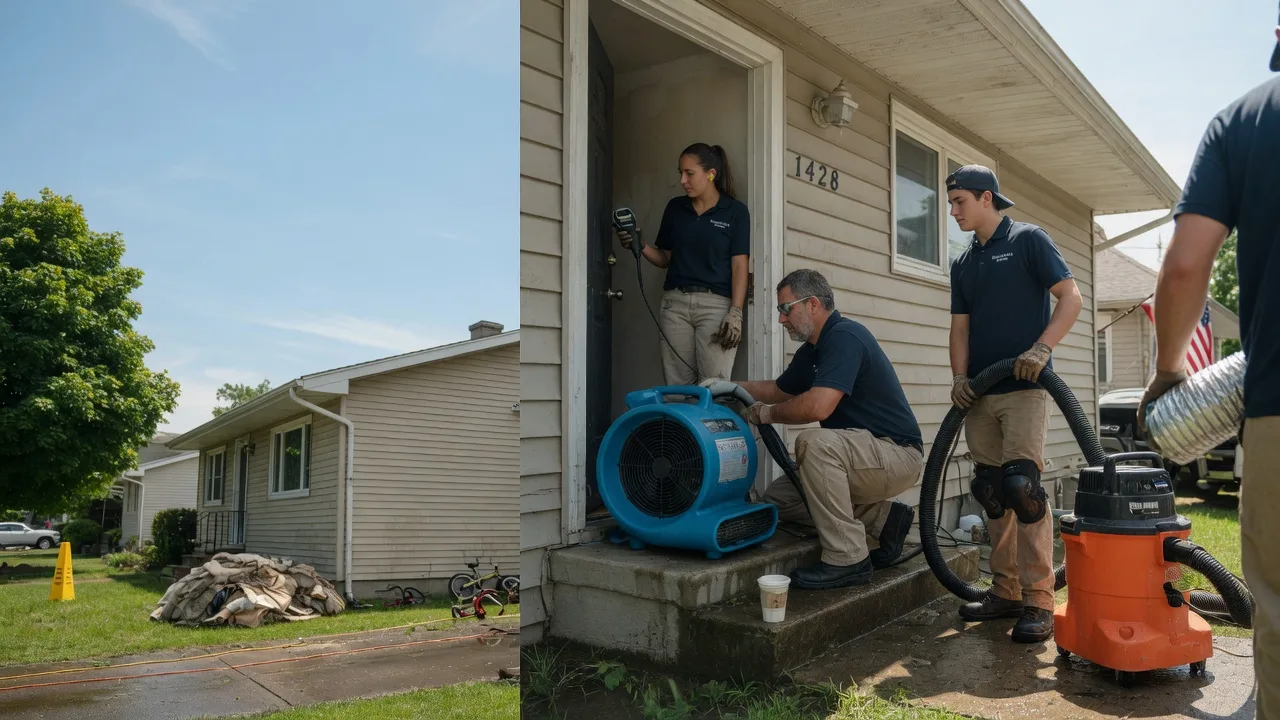 Water Damage Restoration in Milton, IL near me